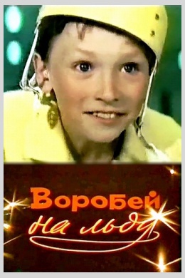 Воробей на льду